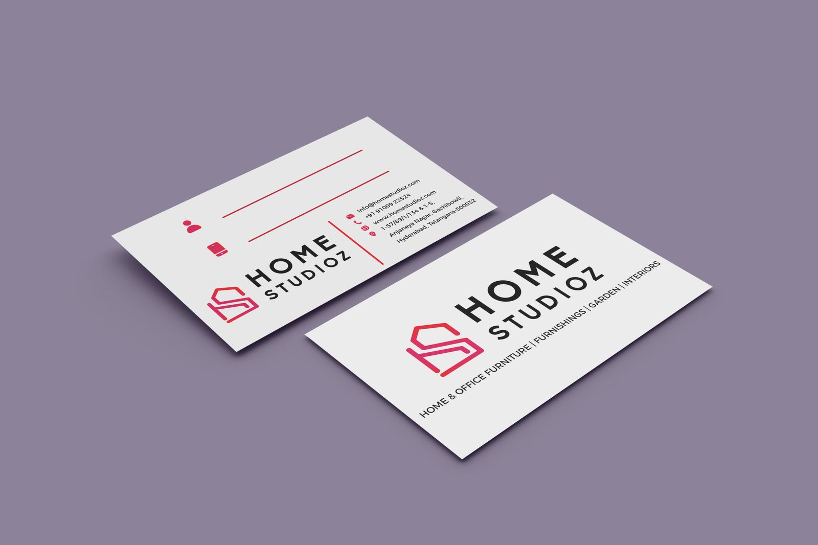 HomeStudios Business Card